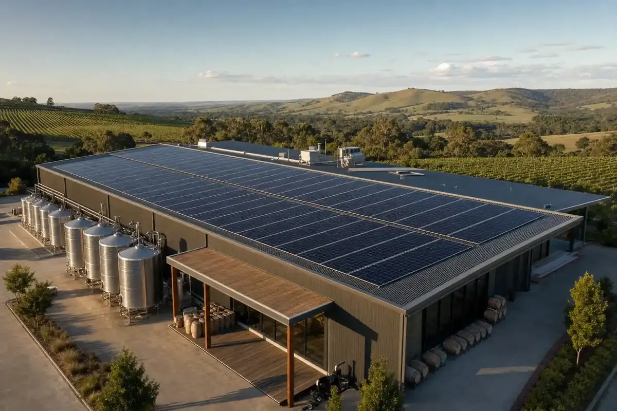 Commercial solar in Adelaide Hills